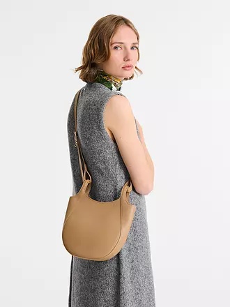 LONGCHAMP | Le Foulonne Umhängetasche Small, Biscuit | 